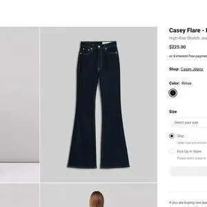【関税込み】rag & bone グリーン Casey ジーンズ rag & bone | Jeans | Rag Bone Jeans 25 Size Casey Flare